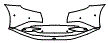Rear Bumper Kit pattern for the 2023 Aston Martin DB11