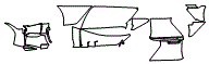 Rocker Panel Kit pattern for the 2024 Aston Martin Valkyrie