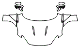 Full Hood, Fender and Mirror Kit pattern for the 2023 Aston Martin DBX