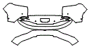 Rear Bumper Kit pattern for the 2023 Aston Martin DBX
