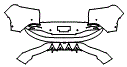 Rear Bumper Kit pattern for the 2023 Aston Martin DBX
