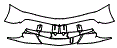Bumper Kit pattern for the 2013 Pagani Huayra