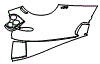 Rear Fender Kit pattern for the 2022 Pagani Huayra Roadster BC