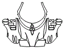 Full Hood, Fender and Mirror Kit pattern for the 2022 Pagani Huayra Roadster BC