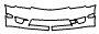 Bumper Kit pattern for the 2007 Scion xA