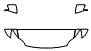Hood, Fender and Mirror Kit pattern for the 2006 Scion tC