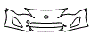 Bumper and Luggage Area Kit pattern for the 2016 Scion FR-S
