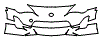 Bumper Kit pattern for the 2016 Scion FR-S