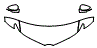 Hood, Fender and Mirror Kit pattern for the 2016 Scion iM