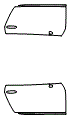 Door Kit pattern for the 2012 Bentley Continental