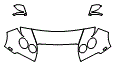 Hood, Fender and Mirror Kit pattern for the 2014 Bentley Flying Spur