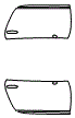 Door Kit pattern for the 2011 Bentley Continental