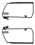 Door Kit pattern for the 2016 Bentley Continental