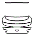 Trunk Lid Kit pattern for the 2022 Bentley Continental