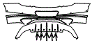 Rear Bumper Kit pattern for the 2022 Bentley Continental