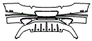 Rear Bumper Kit pattern for the 2022 Bentley Continental