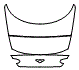 Trunk Lid Kit pattern for the 2022 Bentley Continental