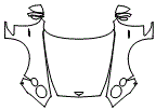 Mirror, Full Hood and Fender Kit pattern for the 2022 Bentley Continental