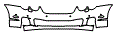 Bumper Kit pattern for the 2011 Bentley Continental