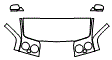 Hood, Fender and Mirror Kit pattern for the 2009 Bentley Arnage