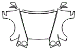 Full Hood, Fender and Mirror Kit pattern for the 2014 Bentley Mulsanne