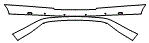 Rear Bumper Kit pattern for the 2014 Bentley Mulsanne