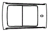 Roof Kit pattern for the 2022 Bentley Bentayga