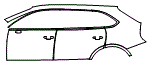 Door and Rear Fender Kit pattern for the 2026 Bentley Bentayga