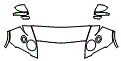 Hood, Fender and Mirror Kit pattern for the 2017 Bentley Bentayga