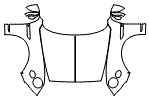 Full Hood, Fender and Mirror Kit pattern for the 2022 Bentley Flying Spur