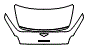 Trunk Lid Kit pattern for the 2027 Bentley Flying Spur