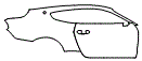 Door and Rear Fender Kit pattern for the 2018 Ford Mustang