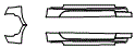 Rocker Panel Kit pattern for the 2018 Ford Mustang