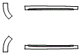 Rocker Panel Kit pattern for the 2025 Kia Soul (Canada)