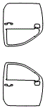 Door Kit pattern for the 2026 Chevrolet Silverado HD