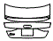 Trunk Lid Kit pattern for the 2022 Audi RS3