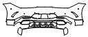 Rear Bumper Kit pattern for the 2026 Mercedes Benz SL Roadster