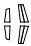 B-Pillar and C-Pillar Kit pattern for the 2026 Mercedes Benz Maybach S 580 4MATIC