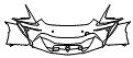 Bumper Kit pattern for the 2027 McLaren Artura