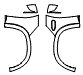 Full Fender and Mirror Kit pattern for the 2027 Mercedes Benz EQS SUV