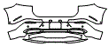 Rear Bumper Kit pattern for the 2027 Mercedes Benz EQS SUV