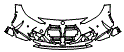 Bumper Kit pattern for the 2023 BMW 4 Series