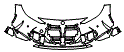Bumper Kit pattern for the 2023 BMW 4 Series