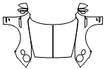 Full Hood, Fender and Mirror Kit pattern for the 2023 Bentley Flying Spur