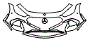 Bumper Kit pattern for the 2023 Mercedes Benz AMG GT