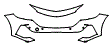 Bumper Kit pattern for the 2021 Buick Encore GX
