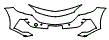 Bumper Kit pattern for the 2021 Buick Encore GX
