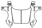 Full Hood, Fender and Mirror Kit pattern for the 2023 Bentley Flying Spur