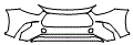 Bumper Kit pattern for the 2026 Toyota Highlander