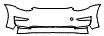 Bumper Kit pattern for the 2024 Tesla Model 3 (Previous Generation)
